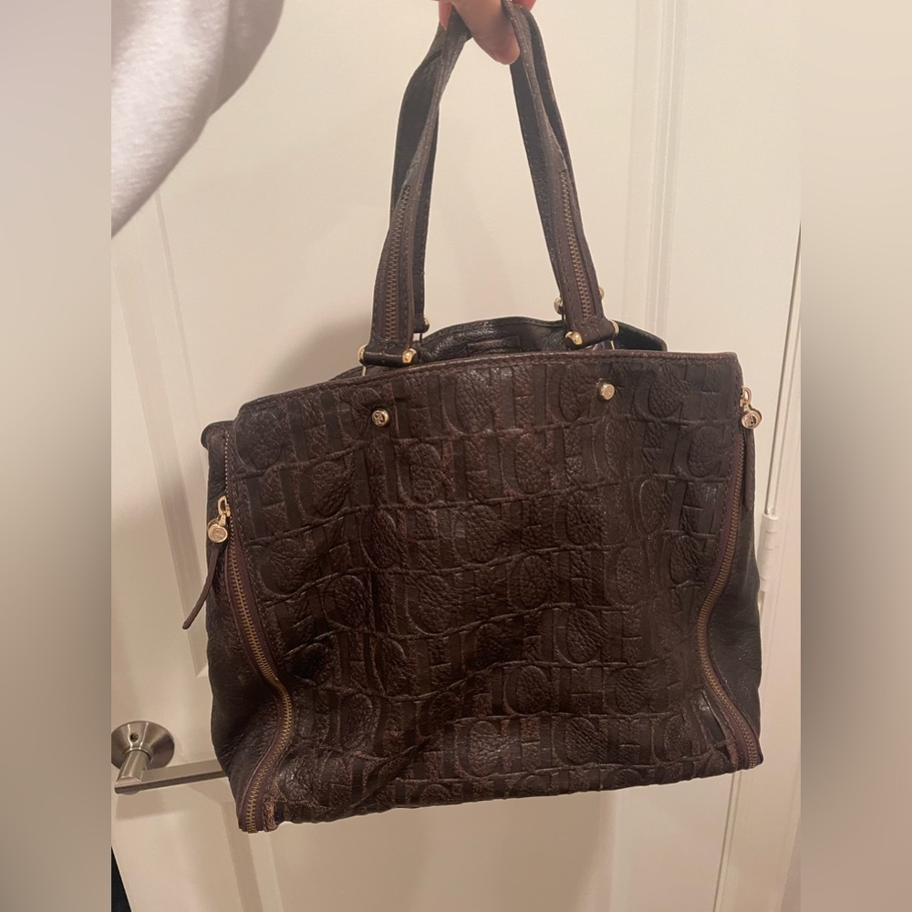 Carolina Herrera Shoulder Bag -Brown